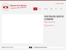Tablet Screenshot of cebreiro.es